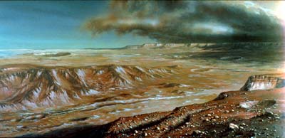 Space Art: Ludek Pesek Mars Painting